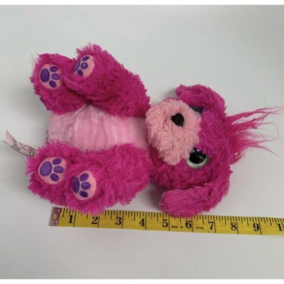 Scruff A Luvs Sew Surprise Pink Puppy Little Live Pets Dog Blue Green Eyes Used - Picture 11 of 11